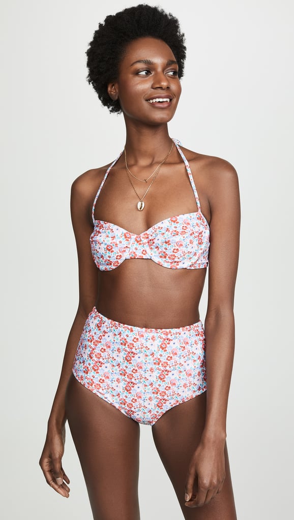 Shoshanna Ditzy Blossom Bikini Top and Bottom Set