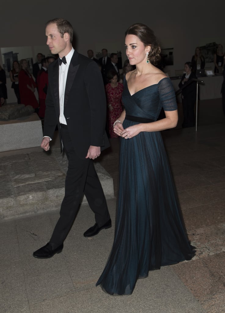 Kate Middleton and Prince William at St. Andrews Dinner 2014