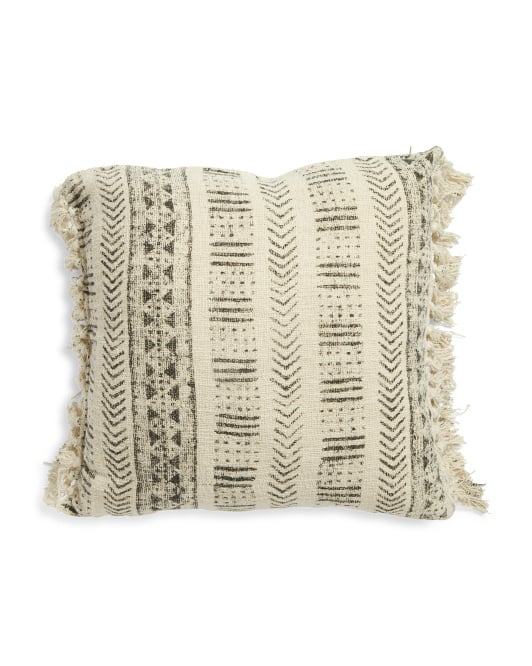 Made in India Stripe Pillow