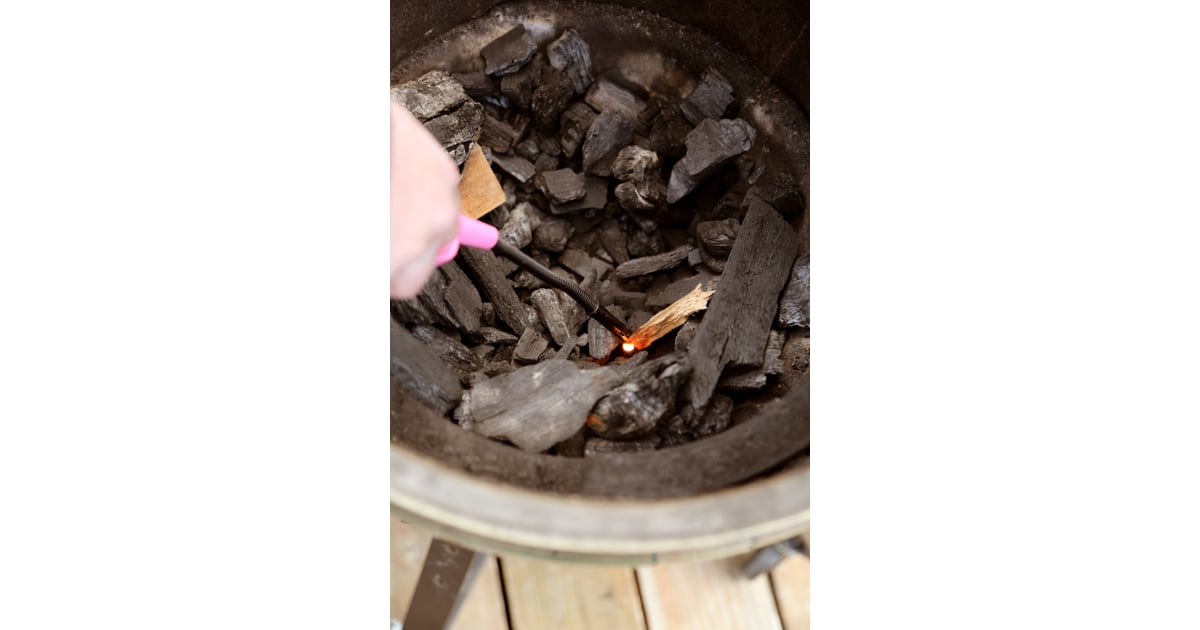 Light Using a Fire Starter The Easiest Way Start a Fire on a Big Green Egg POPSUGAR Food Photo 5