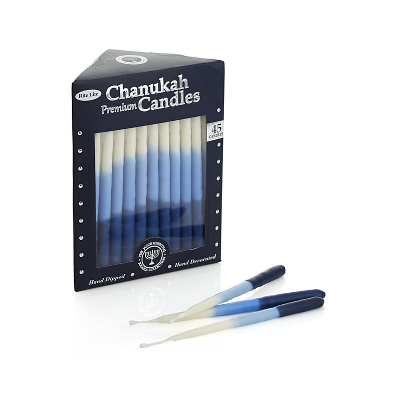 Hand-Dipped Menorah Candles