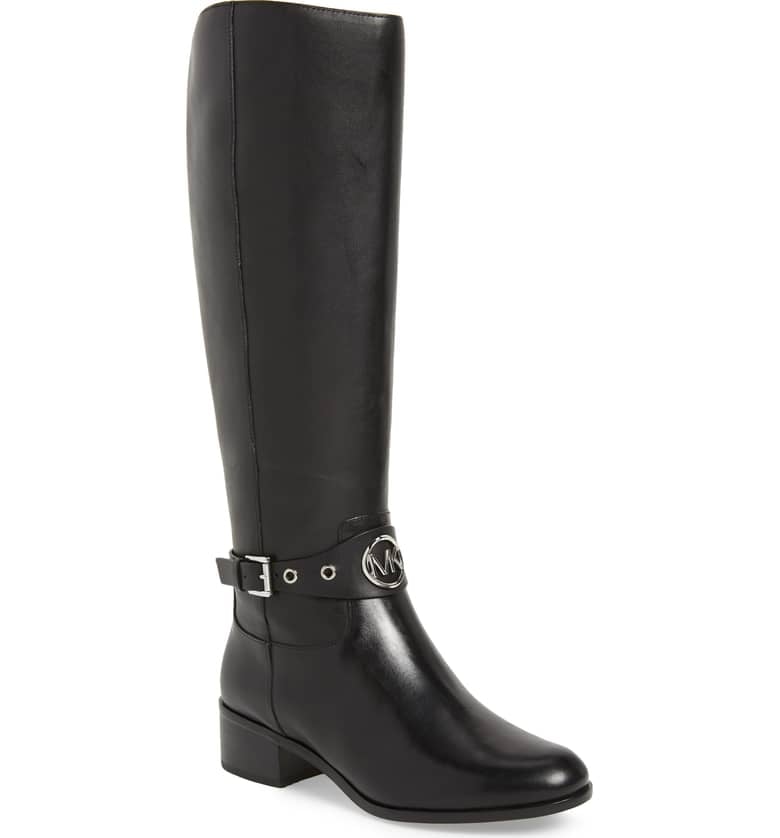 MICHAEL Michael Kors Heather Knee High Boots | Best Wide Fit Shoes For ...