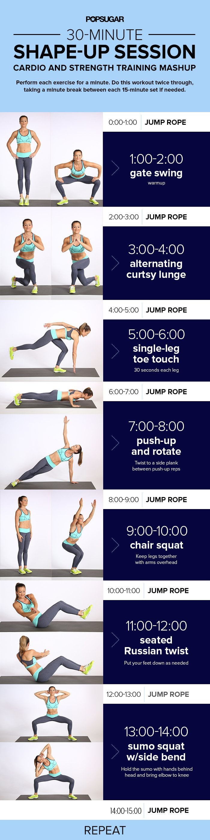 Jumping Interval Workout