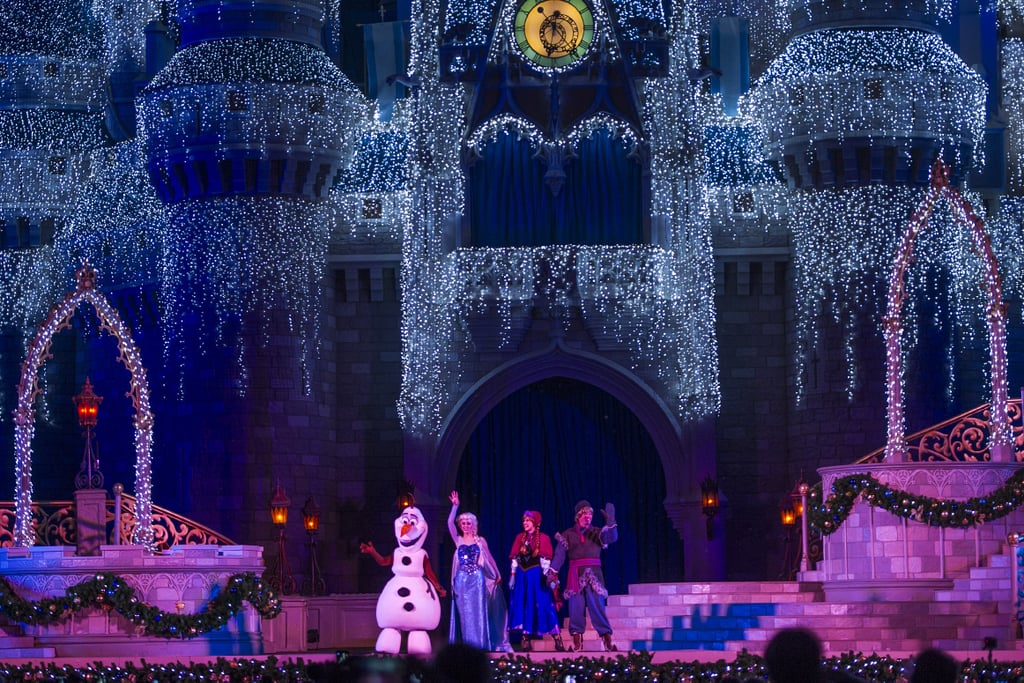 A Frozen Holiday Wish Disney Castle Show Livestream 2018