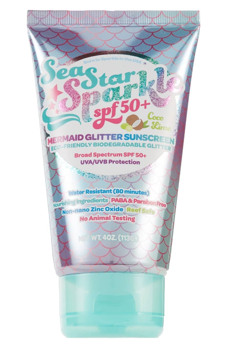 Sunshine & Glitter Sea Star Sparkle SPF 50+ Sunscreen