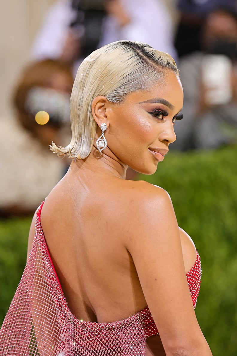 Saweetie's Crystal Hair Studs at the Met Gala 2021