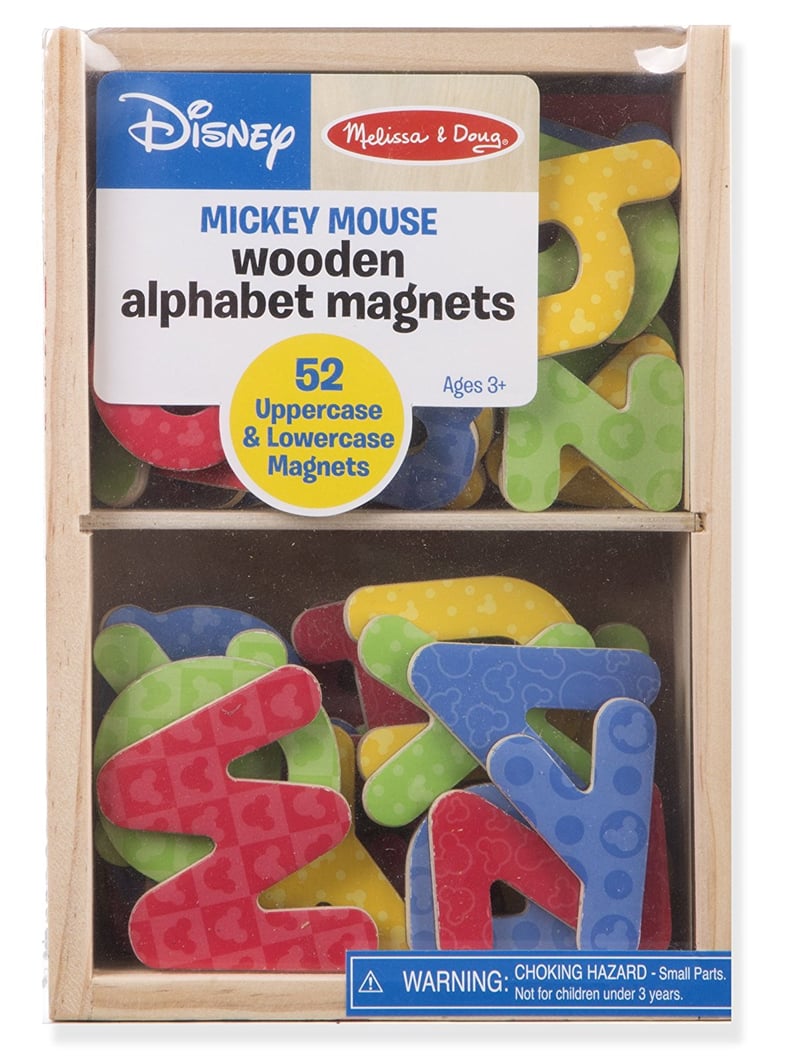 Melissa & Doug Disney Mickey and Friends Wooden Alphabet Magnets