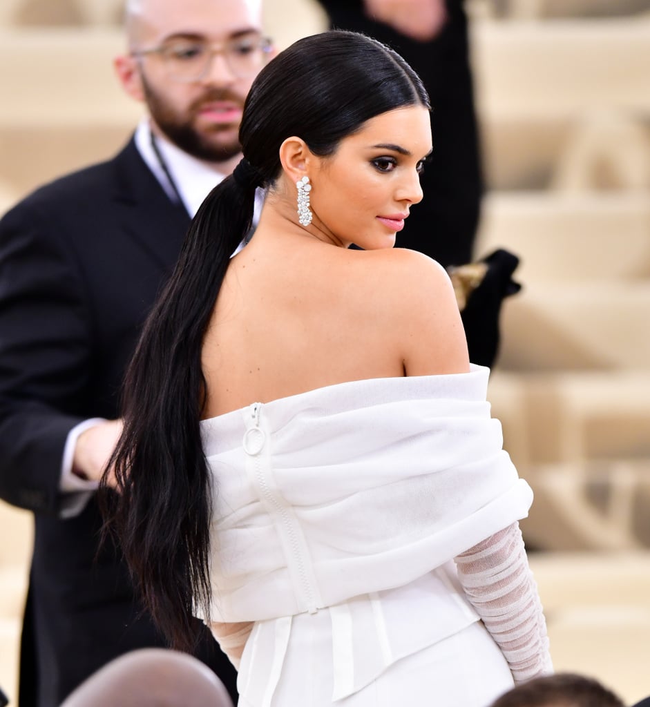 In 2018, Kendall wore stunning Tiffany & Co. jewels with her Off-White jumpsuit to the Met Gala.