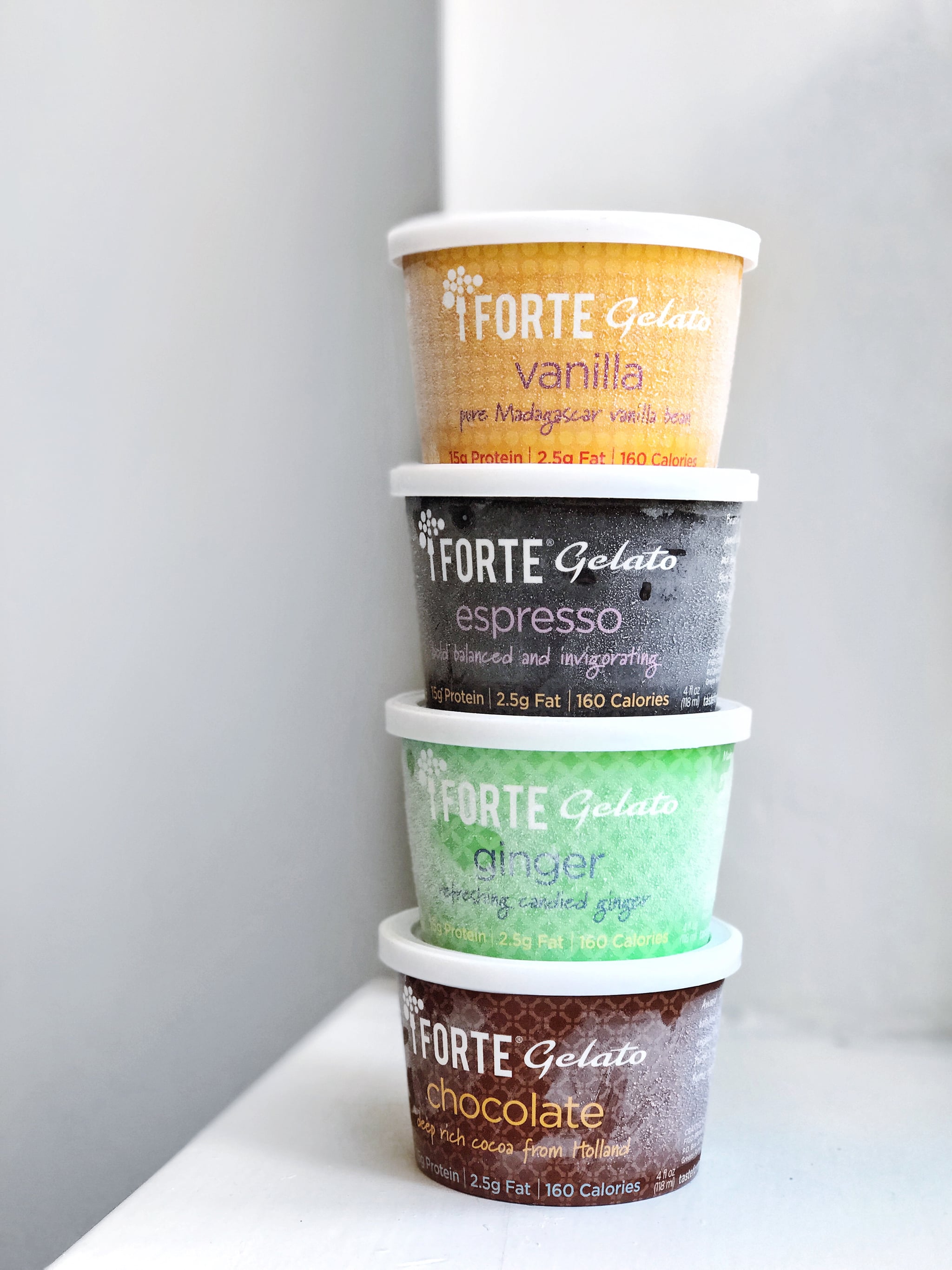Forte Healthy Gelato Taste Test POPSUGAR Fitness