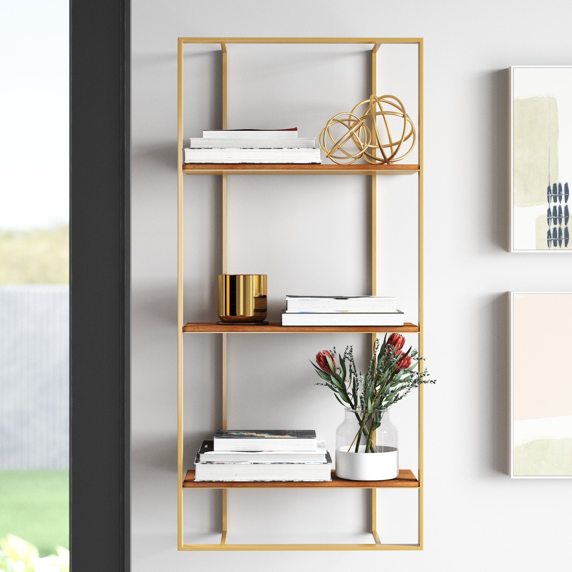 Mercury row bookcase sale