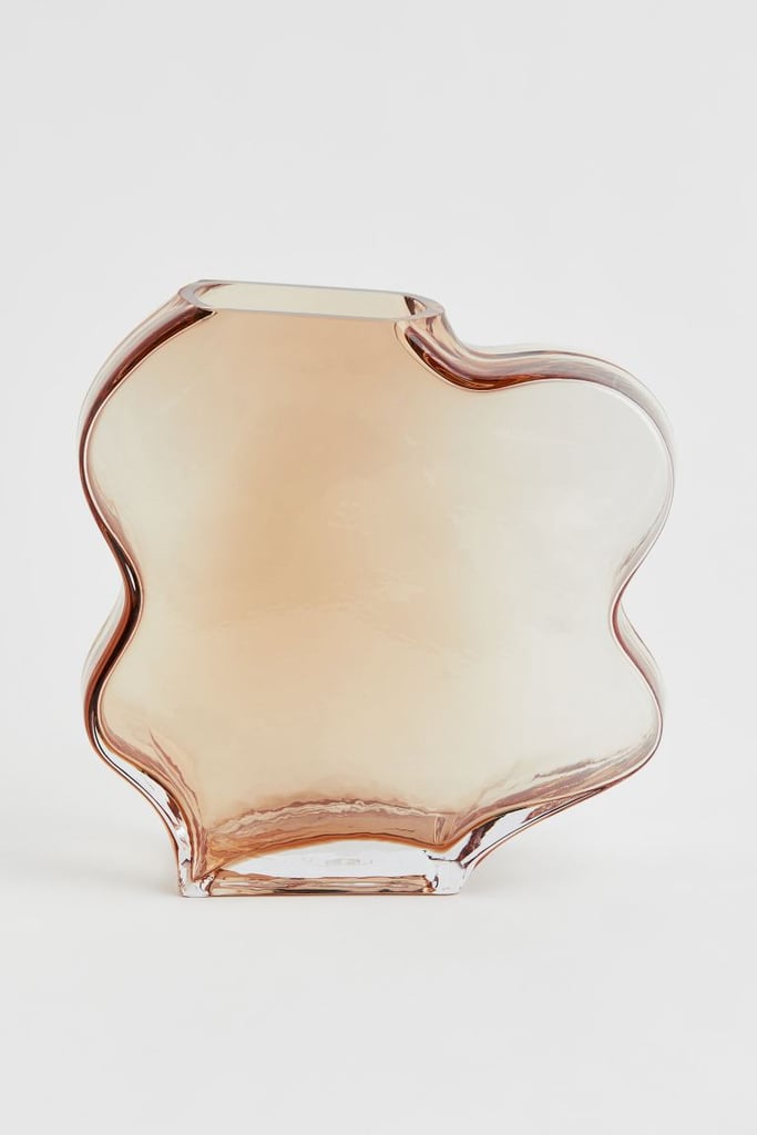 A Unique Vase: H&M Home Wavy Glass Vase