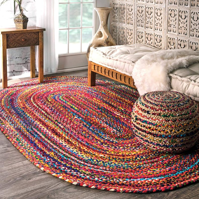 nuLOOM Tammara Hand Braided Oval Rug