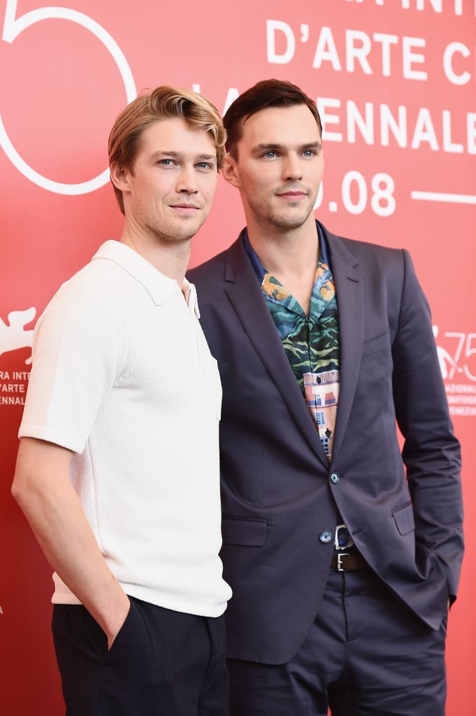 Pictured: Joe Alwyn and Nicholas Hoult