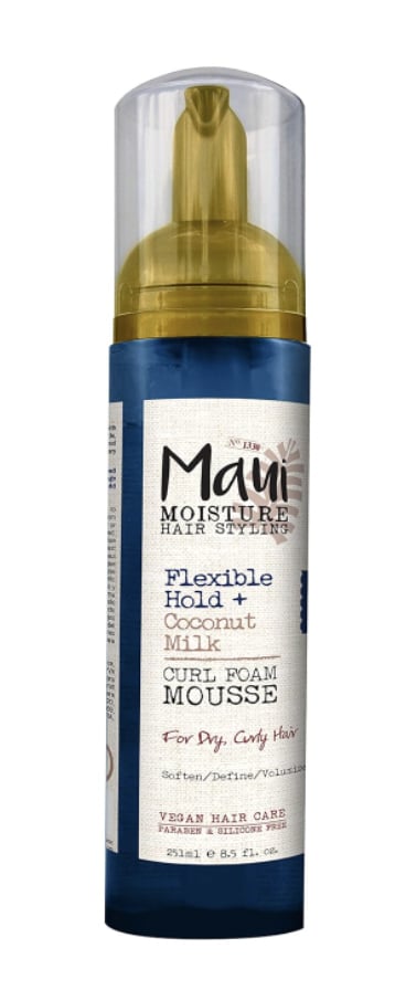 Maui Moisture Flexible Hold + Coconut Milk Curl Foam Mousse