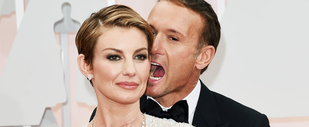 Faith Hill and Tim McGraw at the Oscars 2015