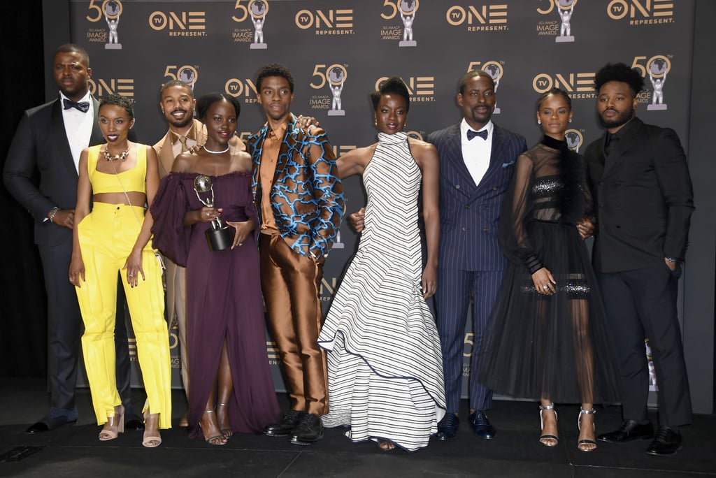 Black Panther Cast at the 2019 NAACP Image Awards