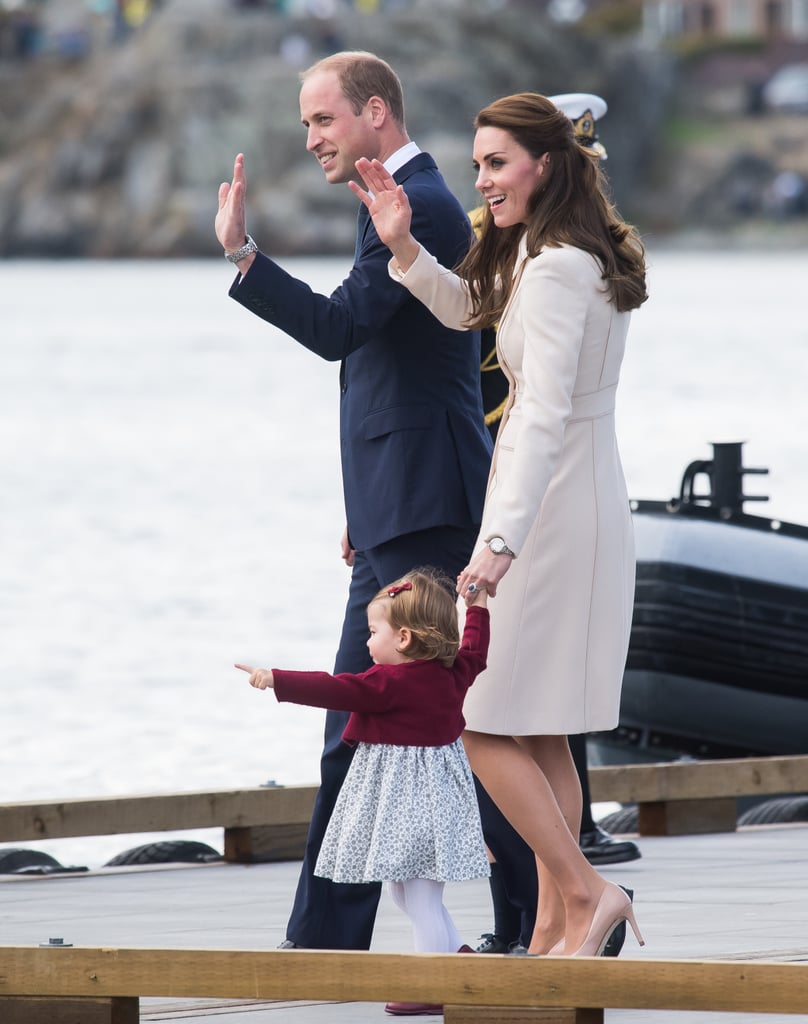 The British Royal Family Leaving Canada Pictures 2016
