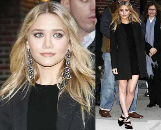 Ashley Olsen on Letterman