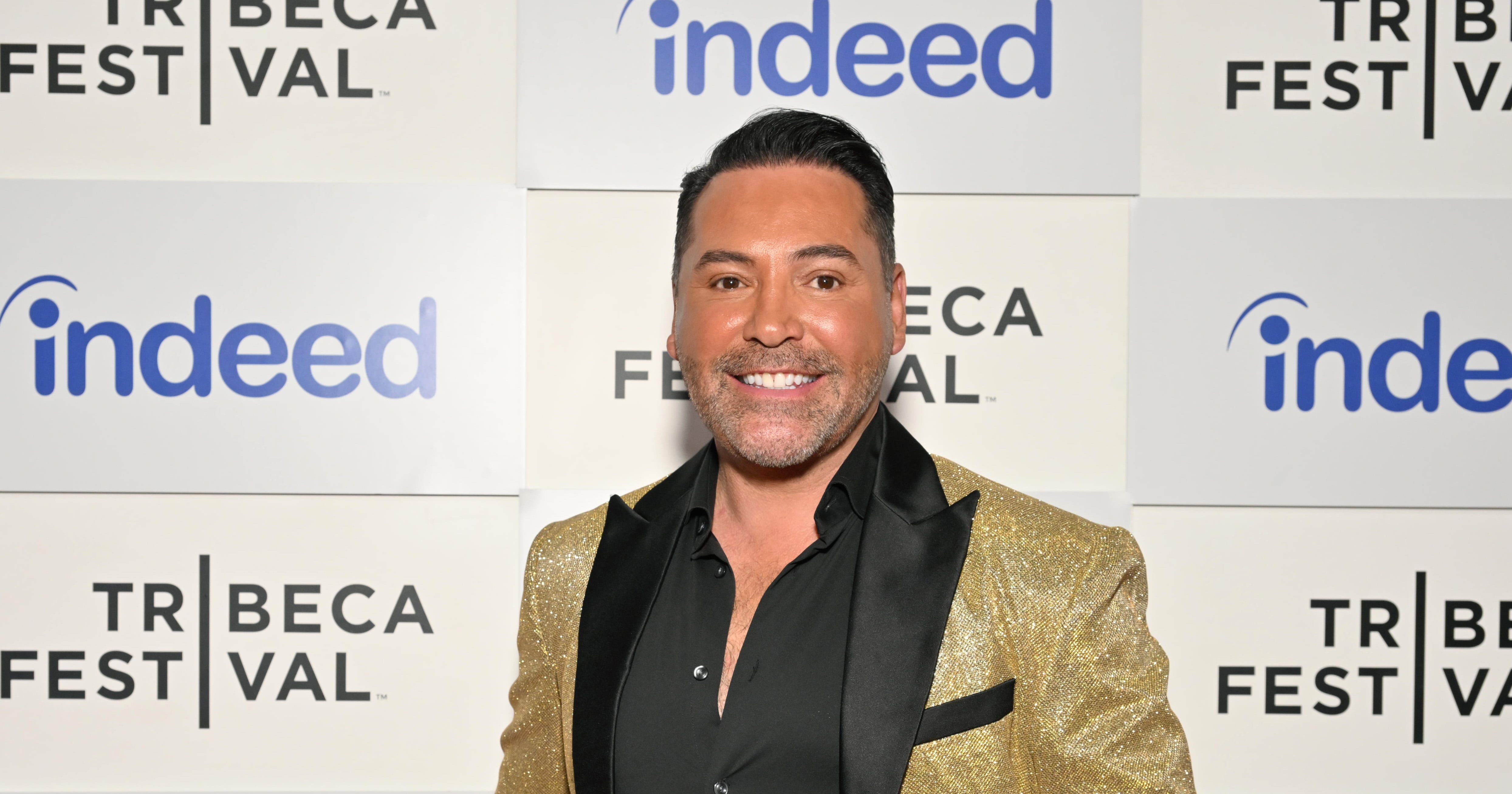 Oscar De La Hoya Is 'Grateful' Travis Barker Raised Daughter Atiana