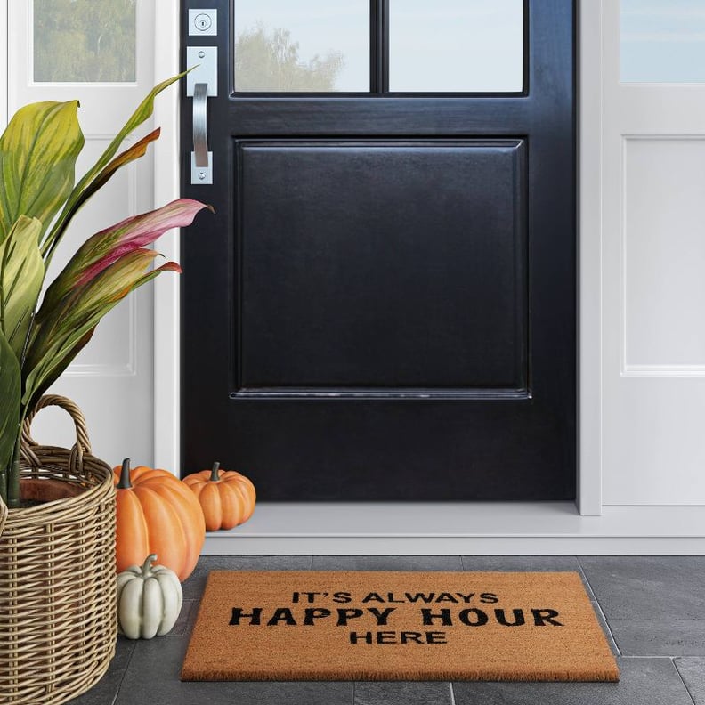 Opalhouse It's Always Happy Hour Here Doormat