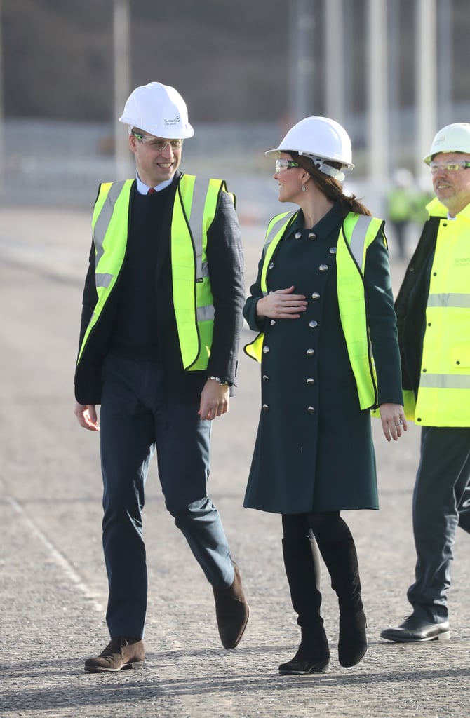 Kate Middleton and Prince William Sunderland February 2018
