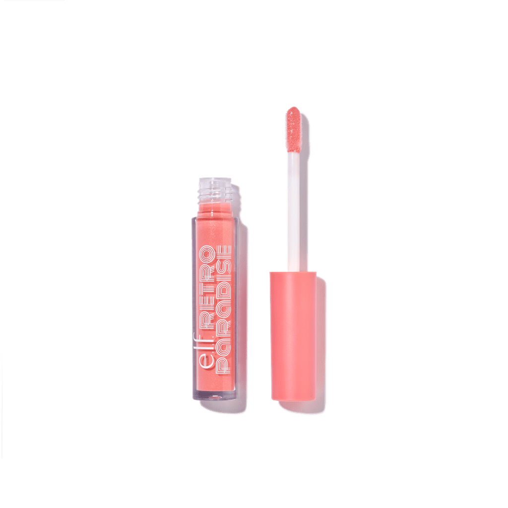 e.l.f. Cosmetics Retro Paradise Dream On Lip Gloss in Strawberry Daiquiri