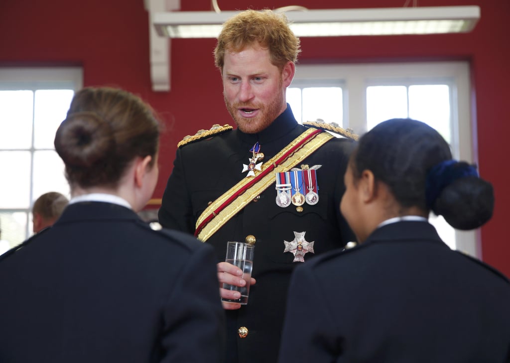 Prince Harry Royal Military School Pictures September 2015