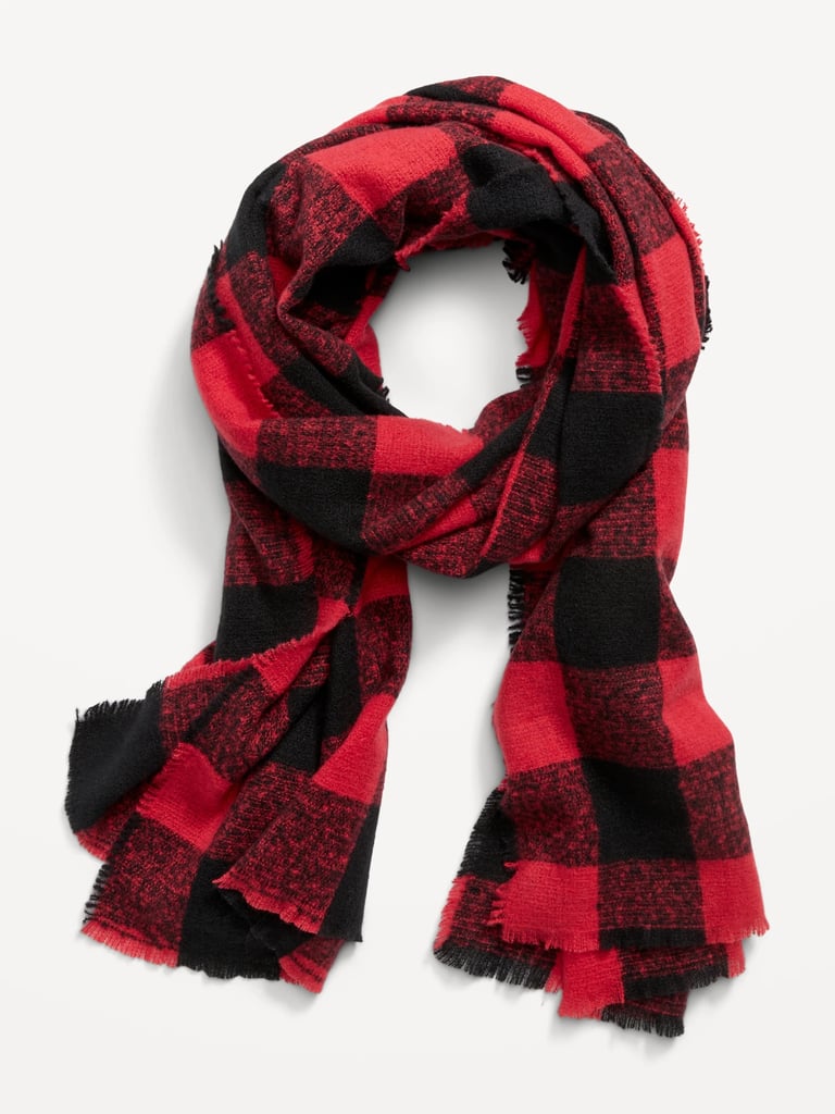 Old Navy Plaid Flannel Scarf