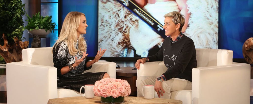 Carrie Underwood Talks About Motherhood October 2015 | Video