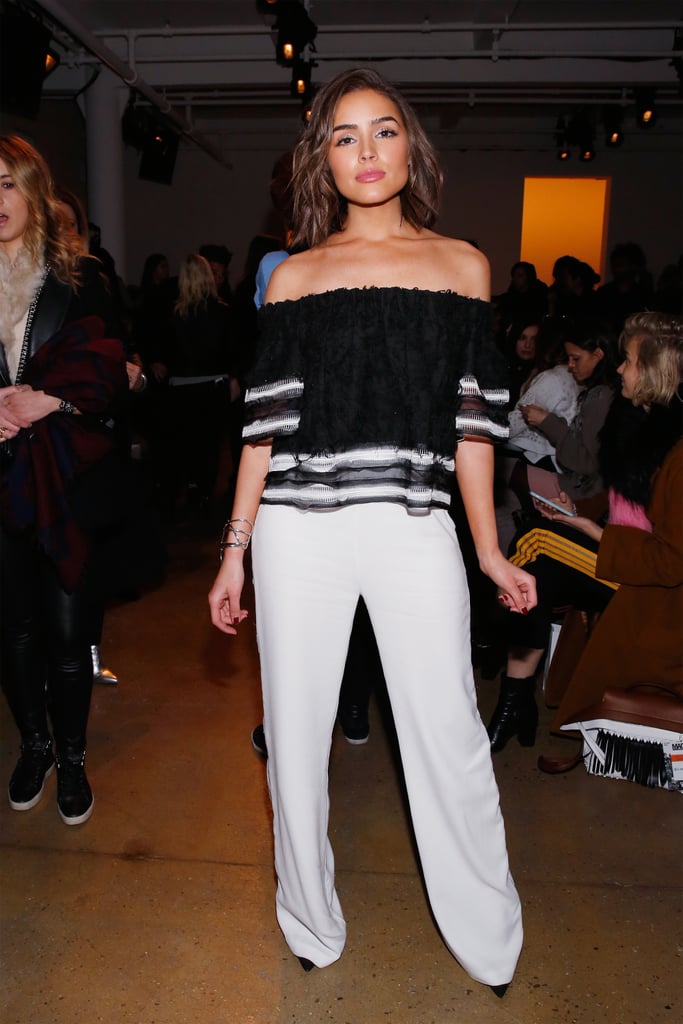 Olivia Culpo | Celebrities Front Row at New York Fashion Week Fall 2016 ...