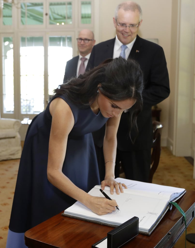 Meghan Markle's Handwriting Pictures