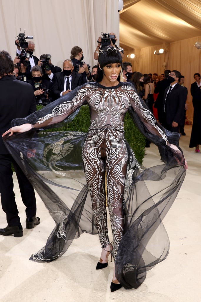 Winnie Harlow at the 2021 Met Gala