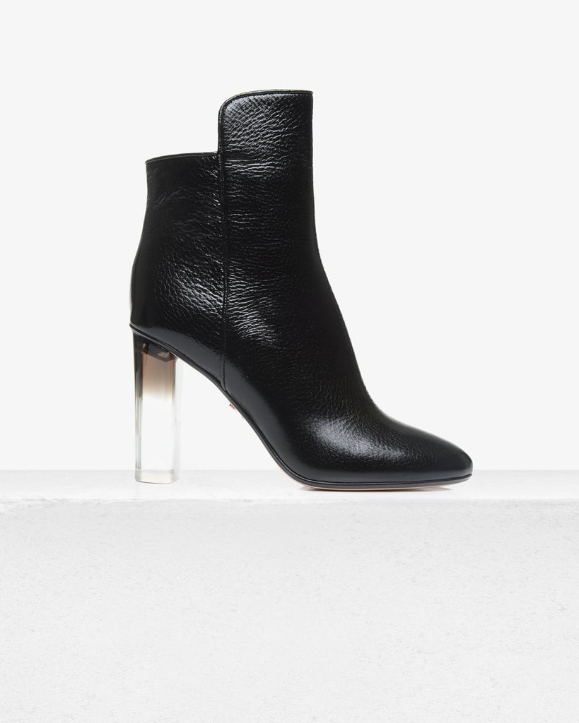 Andrea Gomez Chiara 95 Black Lucite Boot
