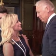 Leslie Knope Meeting Joe Biden on Parks and Rec Is How We're Feeling This Week