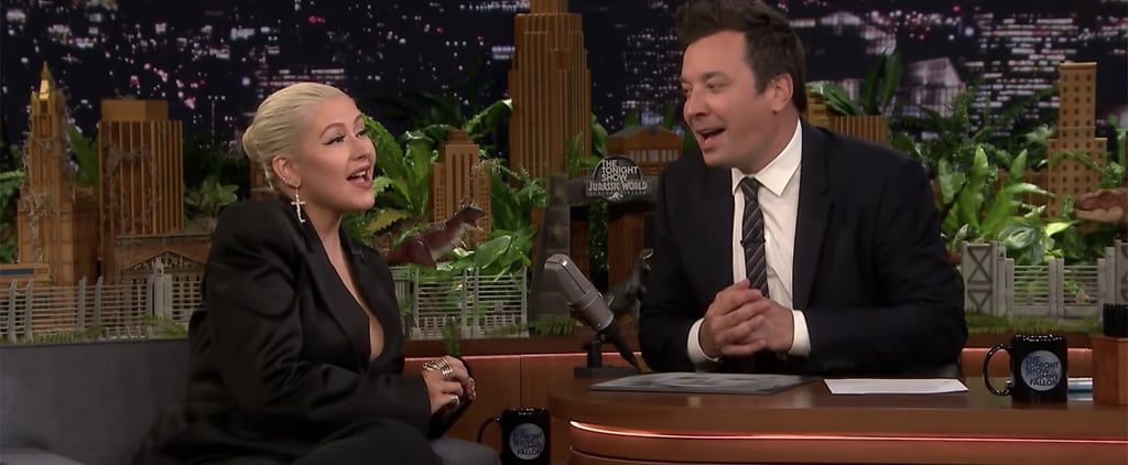 Christina Aguilera Tonight Show Interview About PJ Masks