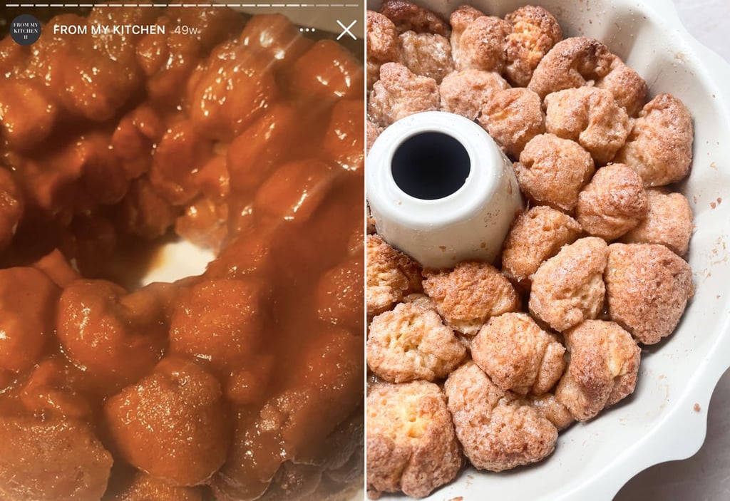 Step 5: Let Monkey Bread Cool For Five Minutes Before Flipping Over