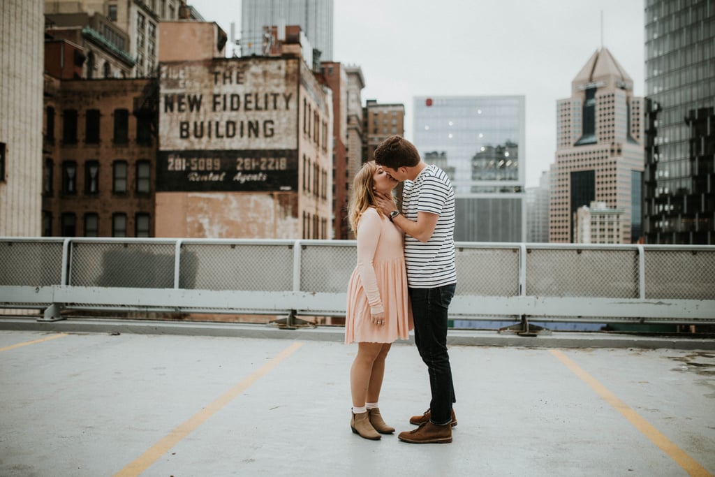 Rooftop Engagement Shoot