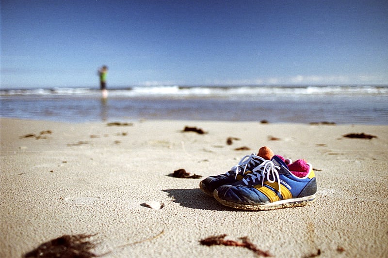 Shoes in the Sand