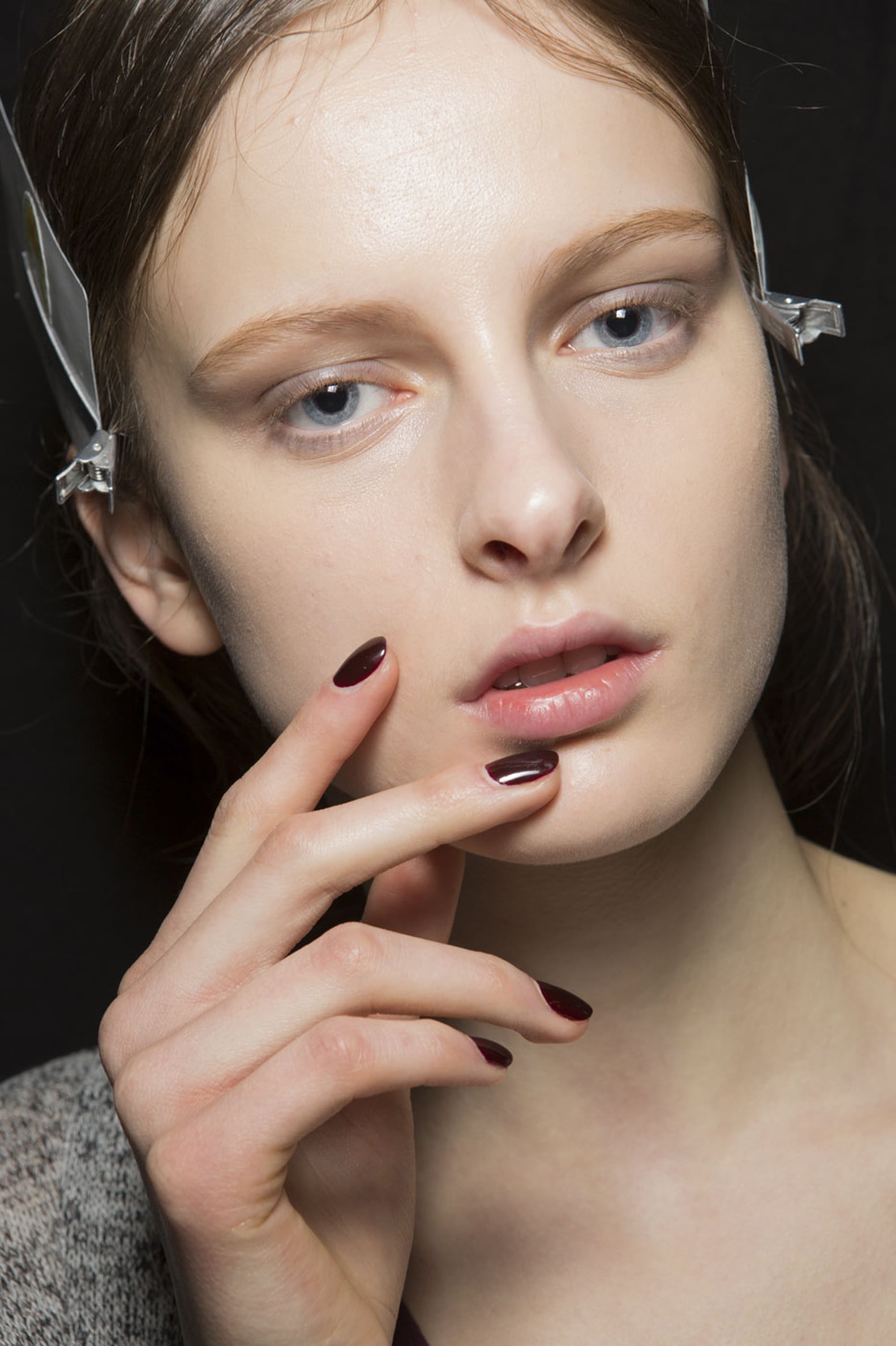 Dark Nail Polish Trend Fall 2014 | Paris Fashion Week | POPSUGAR Beauty