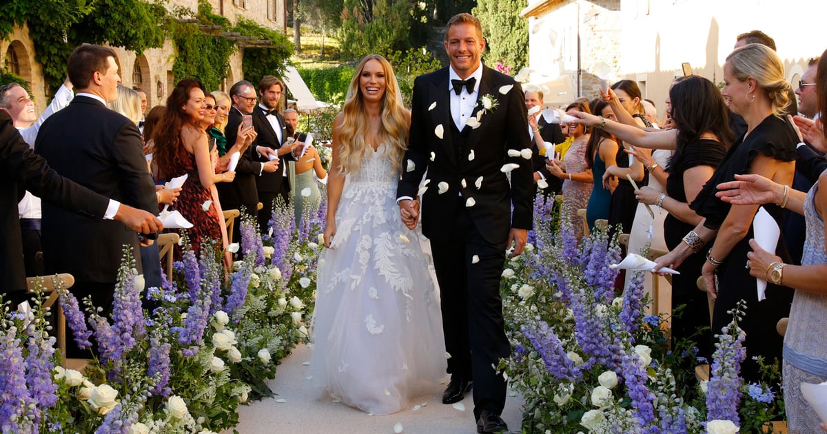 Caroline Wozniacki Wedding Dress | POPSUGAR Fashion