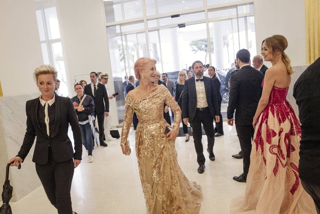 Helen Mirren Pink Hair at Cannes Film Festival