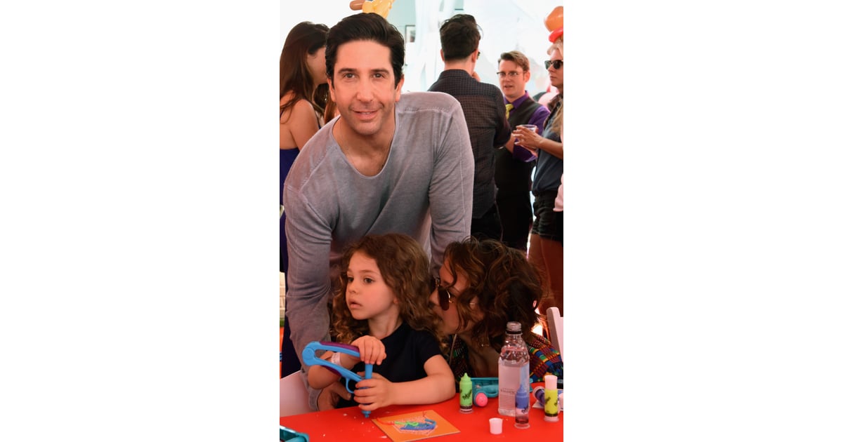 David Schwimmer on the Red Carpet With Wife and Daughter ...