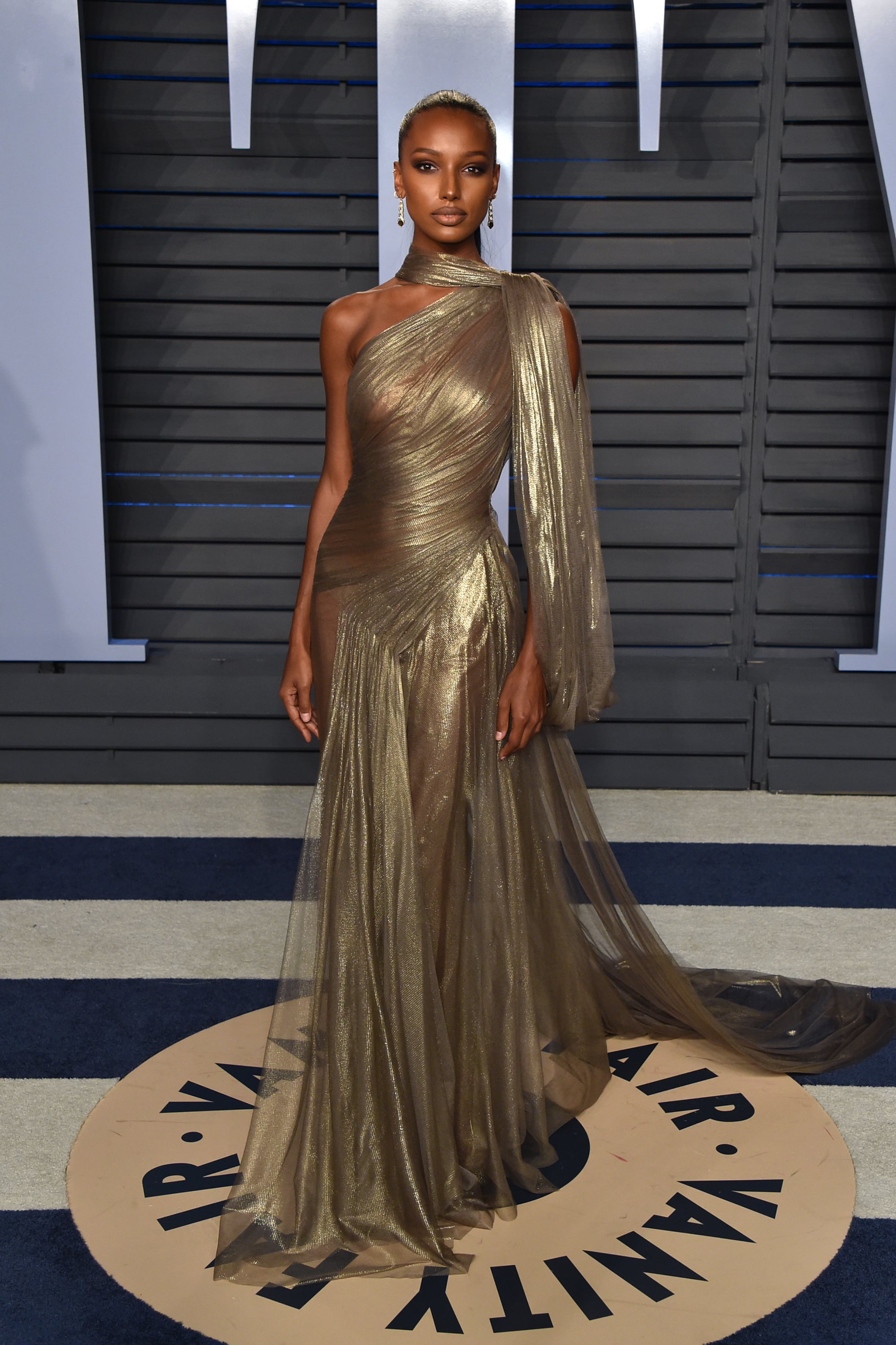 Metallic Dresses Were Popular at the Academy Awards