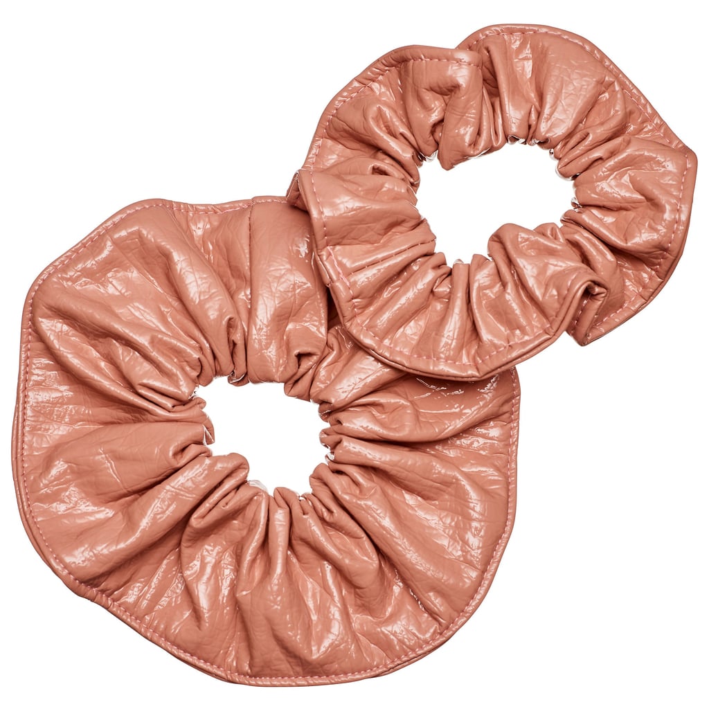 Kitsch X Justine Marjan Patent Scrunchie Set