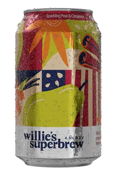 Willie's Superbrew Pear & Cinnamon Hard Seltzer