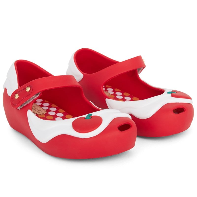 Red Cupcake Mary Janes