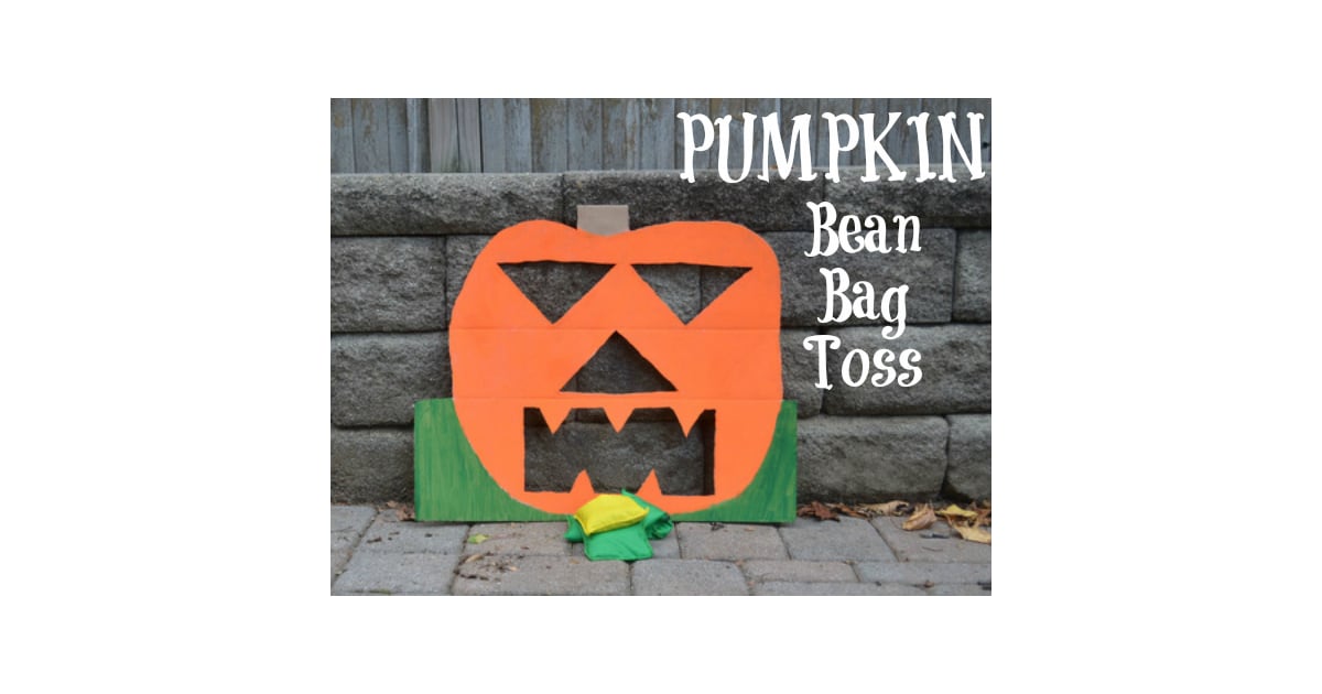 Pumpkin Bean Bag Toss Outdoor Halloween Party Games POPSUGAR Family