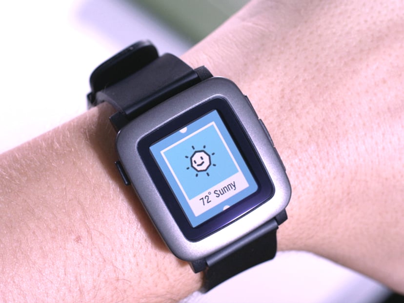 Pebble watch time on sale