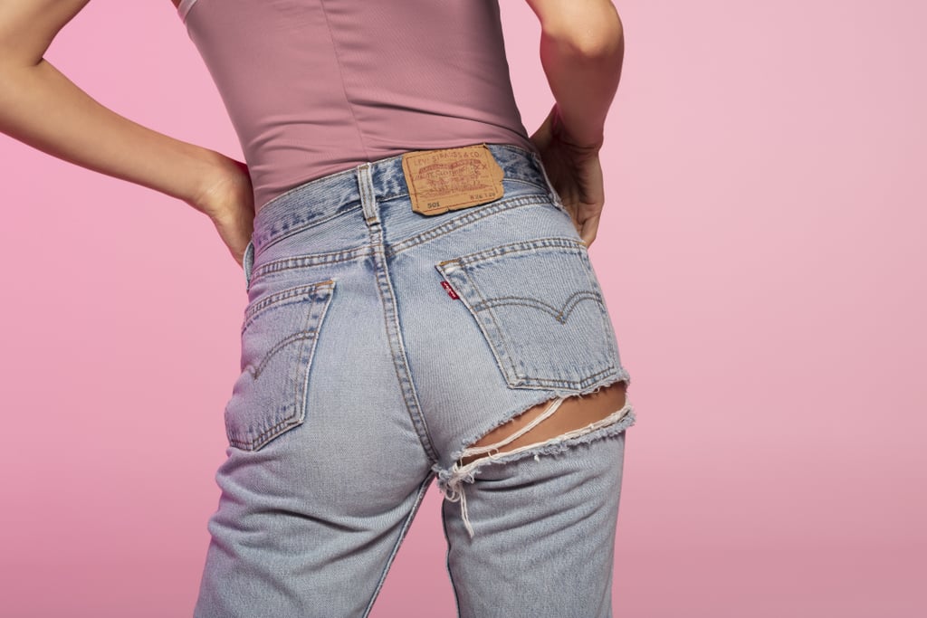 Hailey Baldwin x Levi's 501 Original Fit Jeans