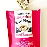 Crunchy Nutty Rice Bites With Quinoa and Cranberries ($3)